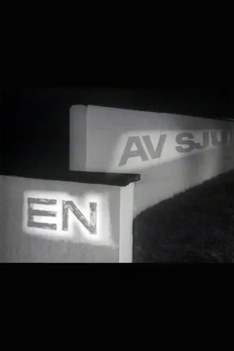 Póster de En av sju
