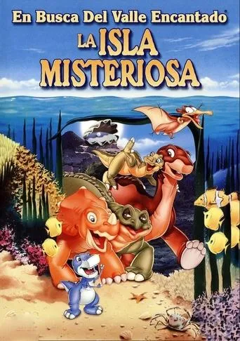 Póster de En busca del valle encantado V: La isla misteriosa (1997) con Christina Pickles como Elsie (voice)