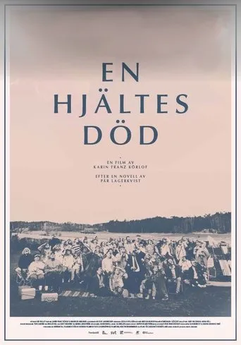 Póster de En hjältes död