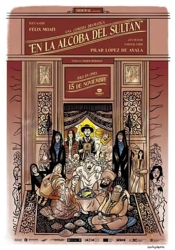 Póster de En la alcoba del sultán