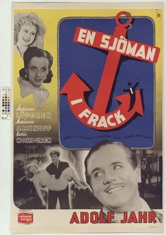 Póster de En sjöman i frack