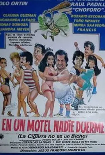 Póster de En un motel nadie duerme