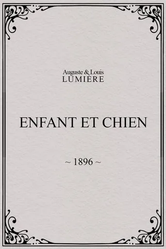 Póster de Enfant et chien