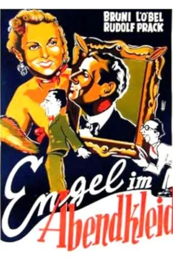 Póster de Engel im Abendkleid