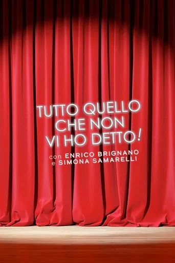 Póster de Enrico Brignano: Tutto quello che non vi ho detto