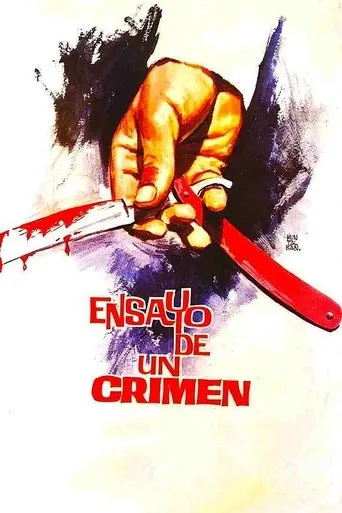 Póster de Ensayo de un crimen