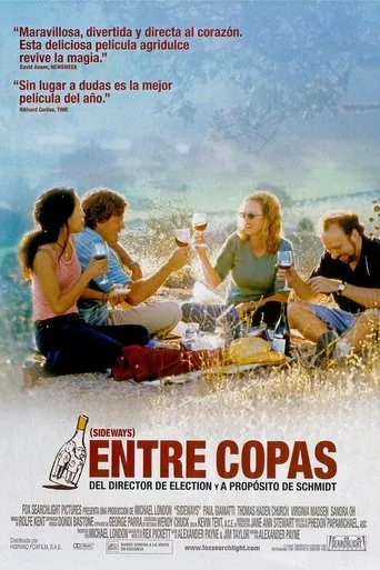 Póster de Entre copas (2004) con Peter Dennis como Leslie Brough