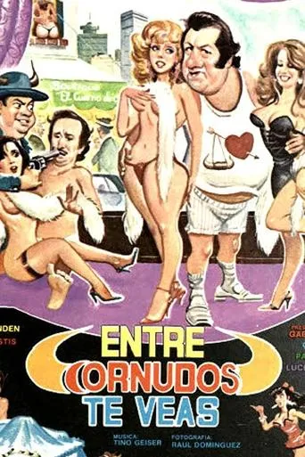 Póster de Entre cornudos te veas