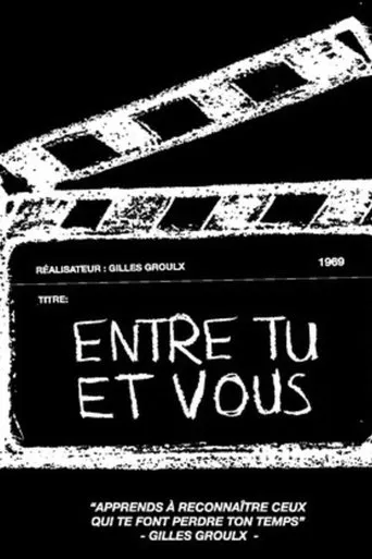 Póster de Entre tu et vous