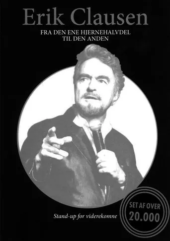 Póster de Erik Clausen - Fra den ene hjernehalvdel til den anden