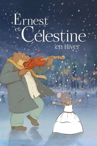Póster de Ernest et Célestine en hiver