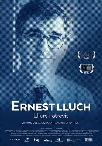 Póster de Ernest Lluch, lliure i atrevit