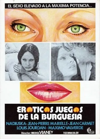 Póster de Eróticos juegos de la burguesía