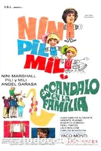 Póster de Escándalo en la familia