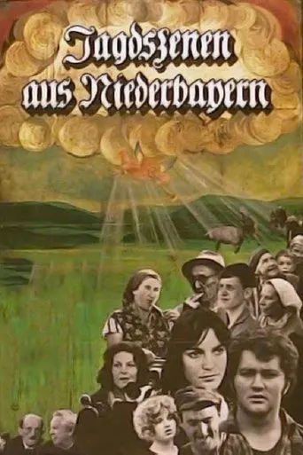 Póster de Escenas de caza en la Baja Baviera (1969) con Eva Berthold como Lehrerin