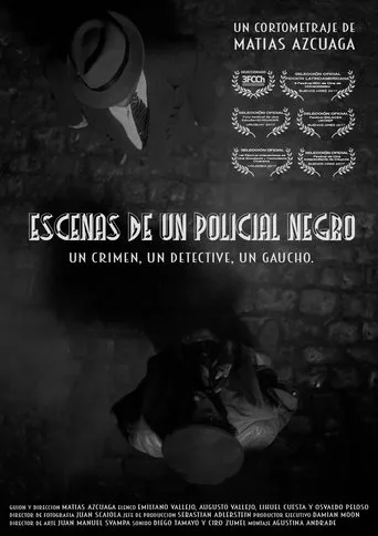 Póster de Escenas de un policial negro