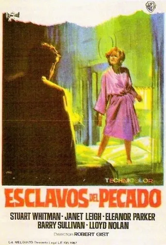Póster de Esclavos del pecado (1966) con Tony Young como Hood