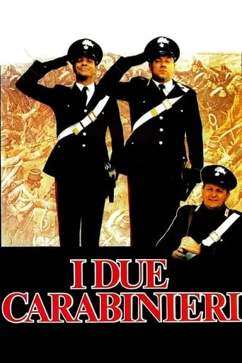 Póster de Escuela de carabineros (1984) con Carlo Verdone como Marino Spada