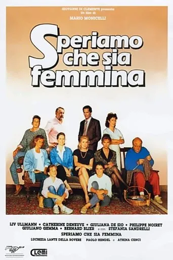 Póster de Esperemos que sea mujer