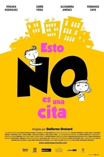 Póster de Esto no es una cita