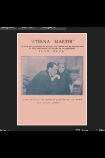 Póster de Eterna mártir