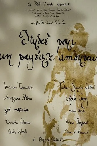 Póster de Etudes pour un paysage amoureux