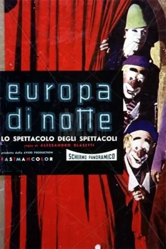 Póster de Europa di notte