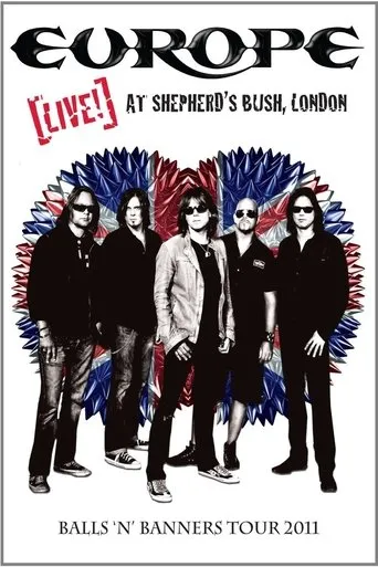 Póster de Europe: Live! At Shepherd's Bush, London