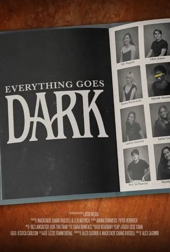 Póster de Everything Goes Dark