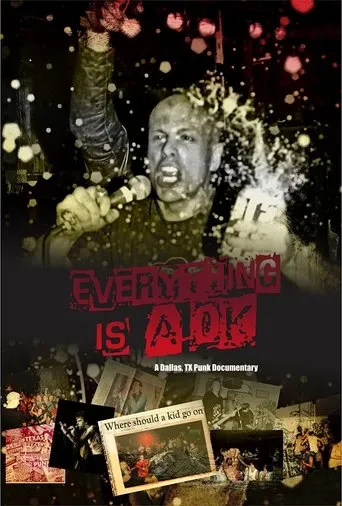 Póster de Everything is A OK: A Dallas, TX Punk Documentary