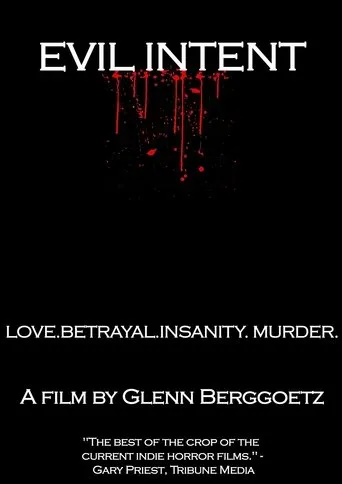 Póster de Evil Intent