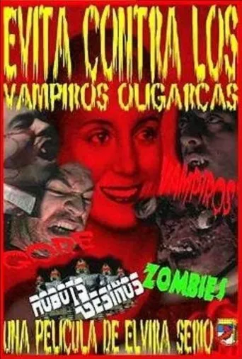 Póster de Evita contra los vampiros oligarcas