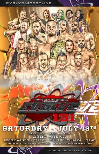 Póster de EVOLVE 131-- 10th Anniversary