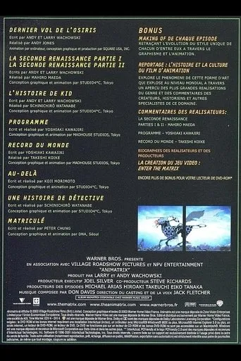 Póster de Executions: The Making of 'The Animatrix'
