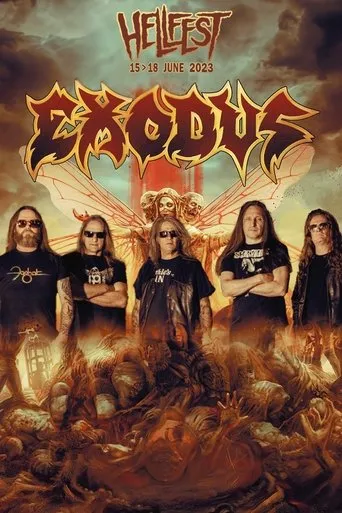 Póster de Exodus - Hellfest 2023
