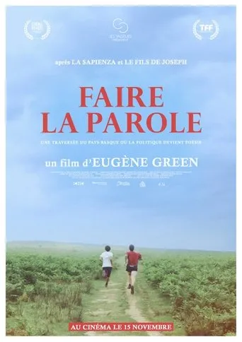 Póster de Faire la parole