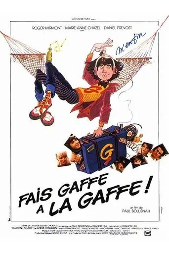 Póster de Fais gaffe à la gaffe !