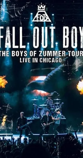 Póster de Fall Out Boy: The Boys of Zummer Tour Live in Chicago