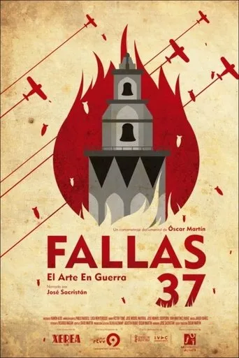 Póster de Fallas 37: el arte en guerra