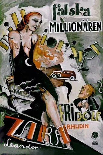 Póster de Falska miljonären