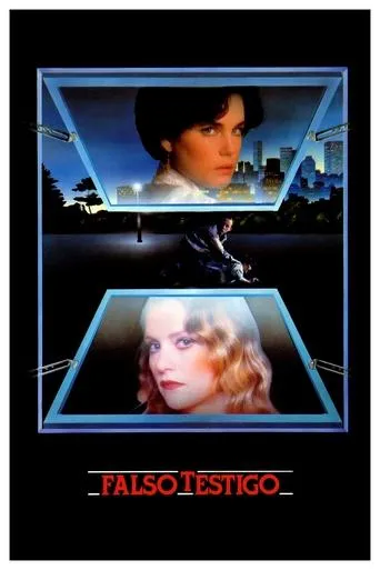 Póster de Falso testigo (1987) con Steve Guttenberg como Terry Lambert