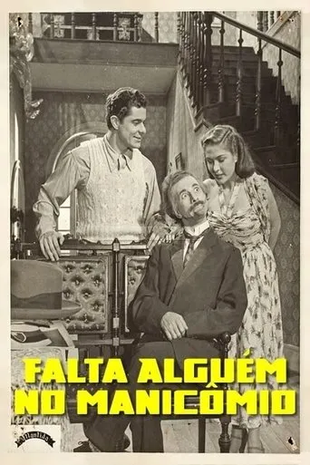 Póster de Falta Alguém no Manicômio
