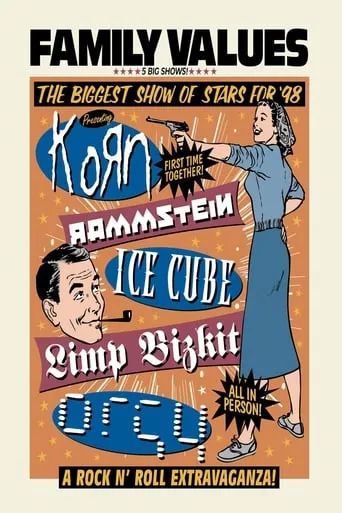 Póster de Family Values Tour '98