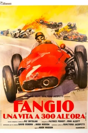 Póster de Fangio: Una vita a 300 all'ora