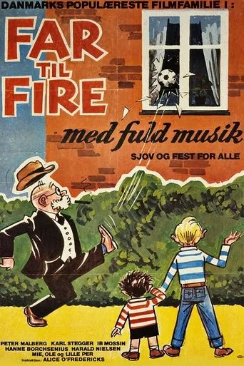 Póster de Far til fire med fuld musik