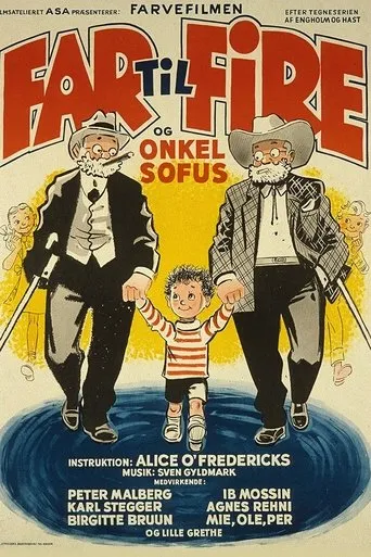 Póster de Far til fire og Onkel Sofus