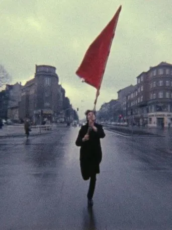 Póster de Farbtest - Die rote Fahne