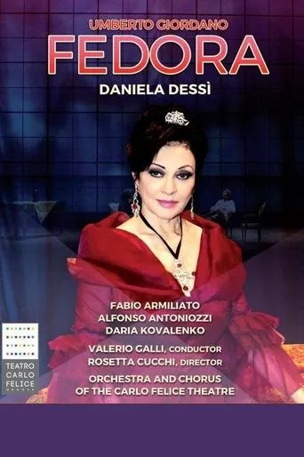 Póster de Fedora - Teatro Carlo Felice