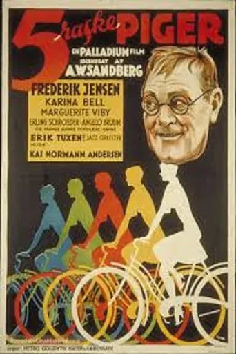 Póster de Fem raske piger