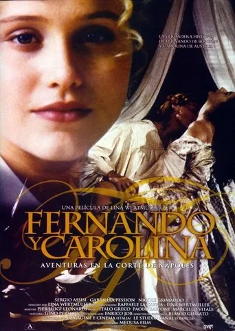 Póster de Fernando y Carolina (1999) con Elena Presti como Principessa di Floridia